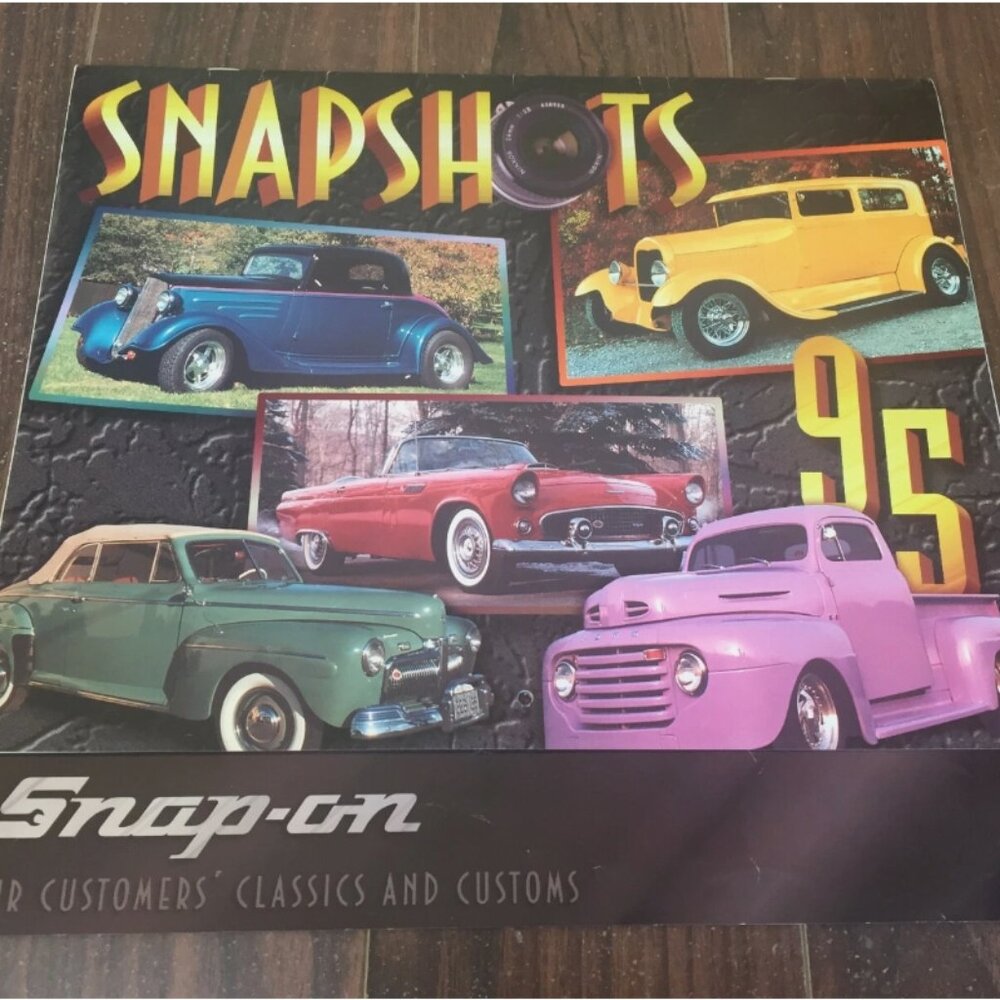 Classic Vintage Custom Cars Restoration 1995 Snap shots Snap On Tools Calendar